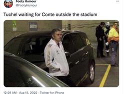 Meme Conte dan Tuchel Duel Bikin Ngakak