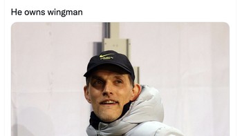 Dari sisi pertemuan antara keduanya, Tuchel jauh lebih unggul. Foto: Twitter