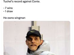 Meme Conte dan Tuchel Duel Bikin Ngakak