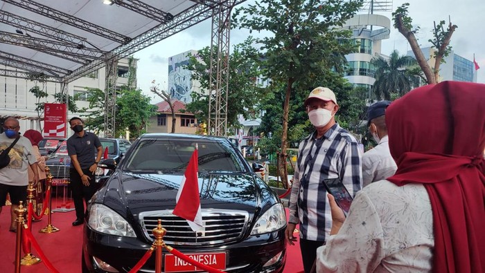 Pameran mobil dinas kepresidenan di Sarinah