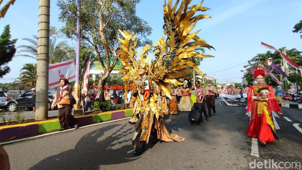 Scout Fashion Carnival Meriahkan Hari Pramuka di Ciamis