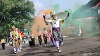 Menurut Wawan, Scout Fashion Carnival ini sebagai ajang ekspresi. Mengingat sudah lama sejak pandemi, tidak ada kegiatan Pramuka yang digelar secara gebyar. (Foto: Dadang Hermansyah/detikJabar)