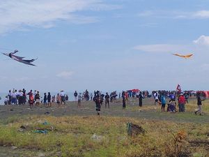 564 Layang-layang Ikut Festival di Jembrana, Peserta dari Seluruh Bali