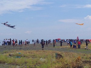 564 Layang-layang Ikut Festival di Jembrana, Peserta dari Seluruh Bali