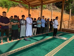UAS Offroad 7 Jam untuk Salat Perdana di Masjid Nurul Azhar Batu Tilam