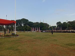 Wagub DKI Pimpin Apel Akbar Kebangsaan Gerakan Bagi 10 Juta Bendera
