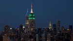 Wow, Gedung Empire State Rayakan Kemerdekaan India
