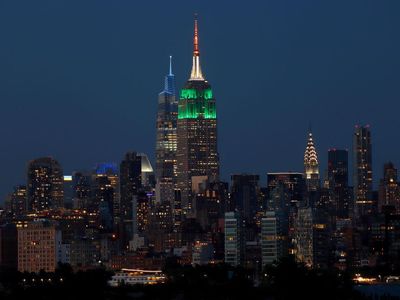 Wow, Gedung Empire State Rayakan Kemerdekaan India