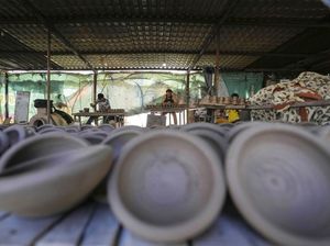 Intip Kerajinan Tanah Liat Made In Palestina
