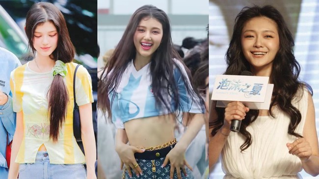 Baru-baru ini penampilannya jadi sorotan netizen China. Meski memiliki wajah yang bule, banyak orang menyebutnya mirip Barbie Hsu saat masih muda.Foto: Twitter