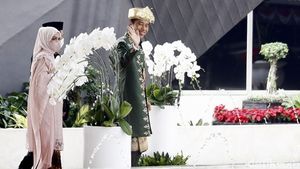 Gaya Jokowi Pakai Baju Adat Bangka Belitung di Sidang Tahunan MPR