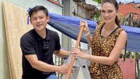 Sebelumnya Bobon Santoso dan Luna Maya juga pernah kolaborasi bikin konten bareng. Keduanya masak di wajan besar. Wah, kira-kira bikin apa ya?