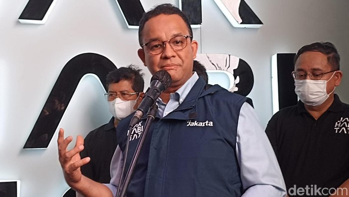 Gubernur DKI Jakarta Anies Baswedan (Tiara Aliya/detikcom)