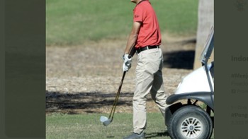 Baru-baru ini, dia kedapatan bermain Golf di kota Cavia, Mallorca. Rupanya, dia termasuk pelanggan di sebuah resort golf di kota itu. Foto: Mallorcamagazine