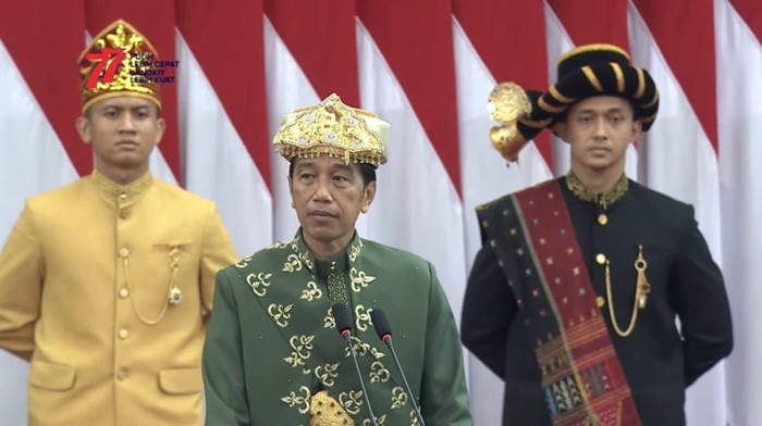 Jokowi di Sidang Tahunan MPR