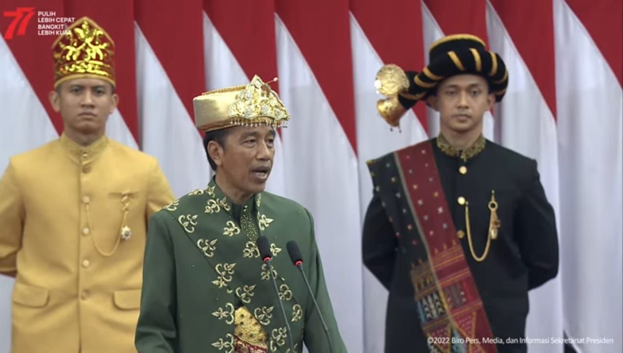 Jokowi di Sidang Tahunan MPR