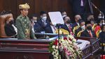 Momen Jokowi Sampaikan Pidato Kenegaraan di Sidang Tahunan MPR