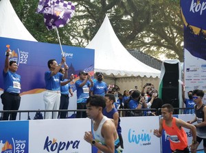 Atjong Tio Raih Catatan Waktu Tercepat di Mandiri Jogja Marathon 2022