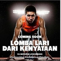 Kalau lomba larinya kayak gini kira-kira kamu bakal menang nggak nih? Atau kamu justru ahlinya? Foto: Instagram/@bangmeds