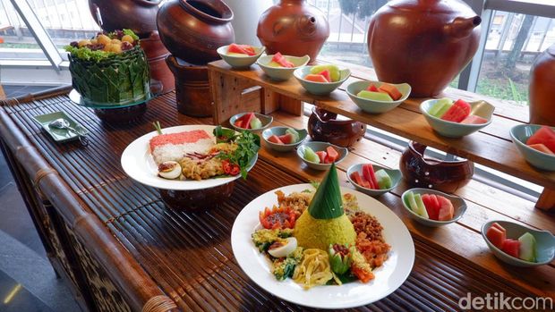 Menu spesial menyambut Hari Kemerdekaan.