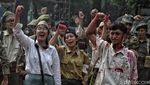 Aksi Teatrikal Ini Tunjukkan Momen Bersejarah Proklamasi Indonesia