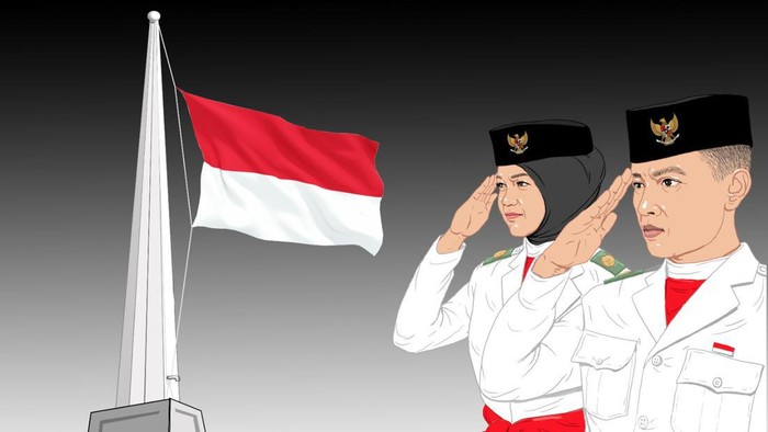Paskibraka adalah istilah pasukan pengibar bendera. Paskibraka bertugas untuk mengibarkan bendera Merah Putih, terutama saat peringatan HUT RI 17 Agustus.
