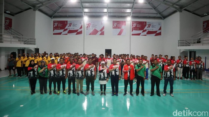 Pembukaan turnamen bulutangkis Piala Kapolres Bojonegoro 2022