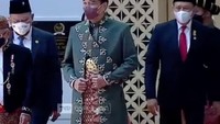 Gaya Jokowi Pakai Baju Adat Bangka Belitung di Sidang MPR, Ini Maknanya