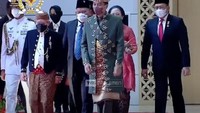 Jokowi Pakai Baju Adat Bangka Belitung di Sidang Tahunan MPR