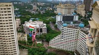 Aksi menegangkan Pawar ini dilakukan untuk memeriahkan Hari Kemerdekaan India yang ke-75.  