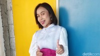 Di antara anggota keluarga yang lainnya, Sasti sangat dekat dengan sang ayah, lho! (Foto: Pingkan/detikcom) 