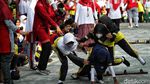 Ekspresi Siswa SD Ikuti Lomba 17-an di Jakut, Ceria Banget