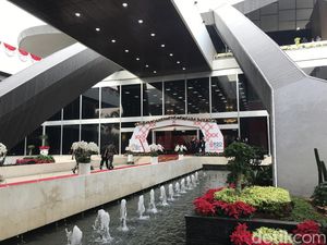 Jelang Sidang Tahunan, Gedung Nusantara DPR Dijaga Ketat