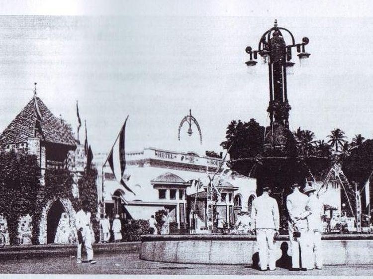 Potret Asli Tugu Air Mancur Titik Nol Kota Medan