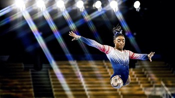 Peraih Silver di kategori Gymnastics diraih jean baptiste Autissier Foto: World Sports Photography Awards