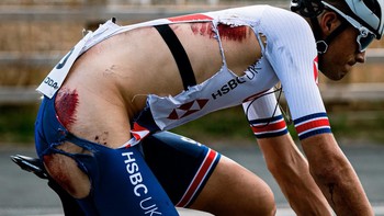 Peraih Bronze di kategori Cycling diraih Alex Whitehead Foto: World Sports Photography Awards