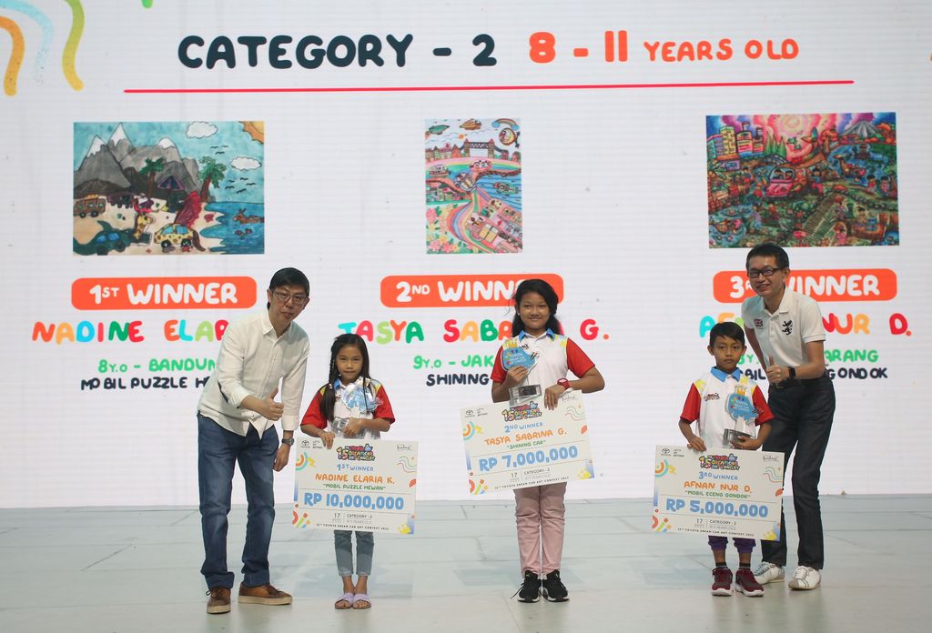 Ajang lomba menggambar mobil impian Toyota (Toyota Dream Car Art Contest) 2022.
