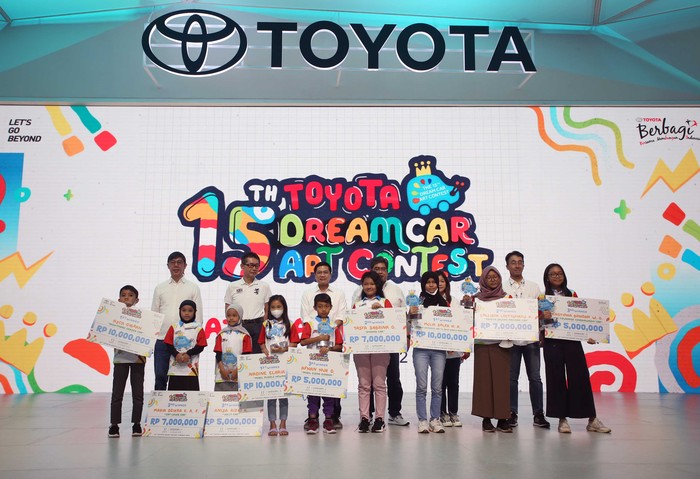 Ajang lomba menggambar mobil impian Toyota (Toyota Dream Car Art Contest) 2022.