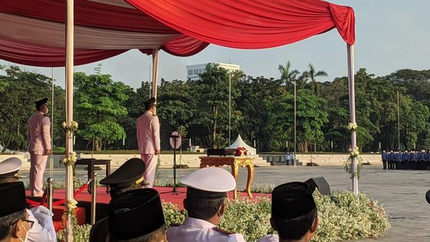 Anies Baswedan jadi Inspektur upacara HUT ke-77 RI di Plaza Selatan Monas