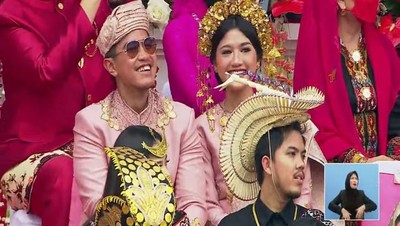 Potret Erina Gudono Temani Kaesang Ikut Upacara HUT RI, Makeup dari Malam