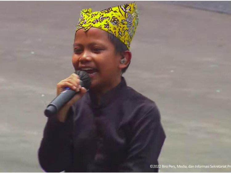 Hobah! Momen Farel Prayoga Goyang Istana Negara Bawakan Ojo Dibandingke