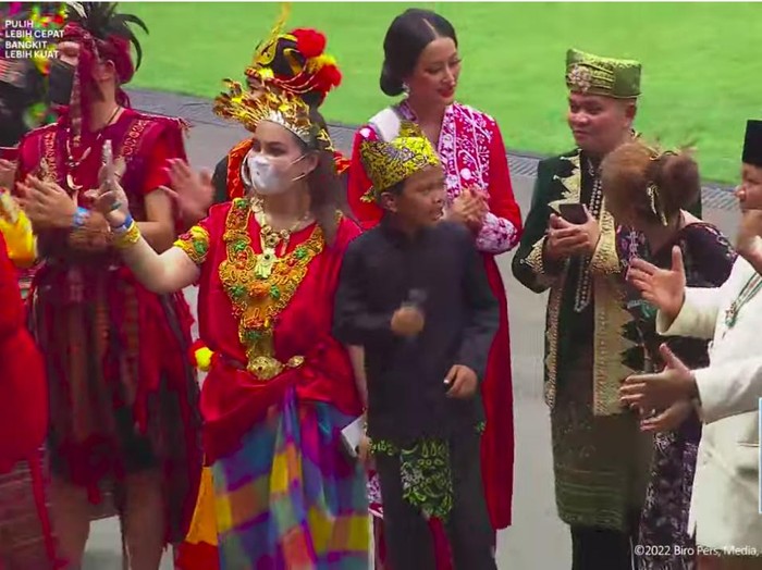 Farel PRayoga di Istana Negara
