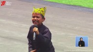 Ojo Dibandingke yang Dinyanyikan Farel Buat Jokowi-Iriana Ikut Berjoget