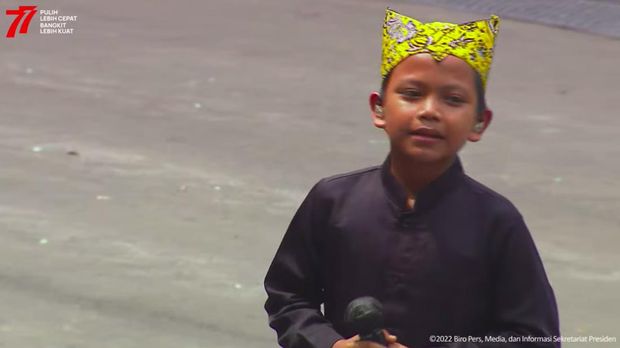 Farel PRayoga di Istana Negara