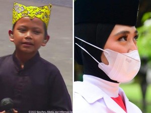 Bangga Lur! 2 Lare Osing Banyuwangi Curi Perhatian Istana saat HUT ke-77 RI
