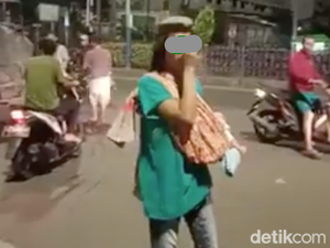 LPAI Kecam Ibu Muda Ngelem Sambil Gendong Bayi di Sumsel