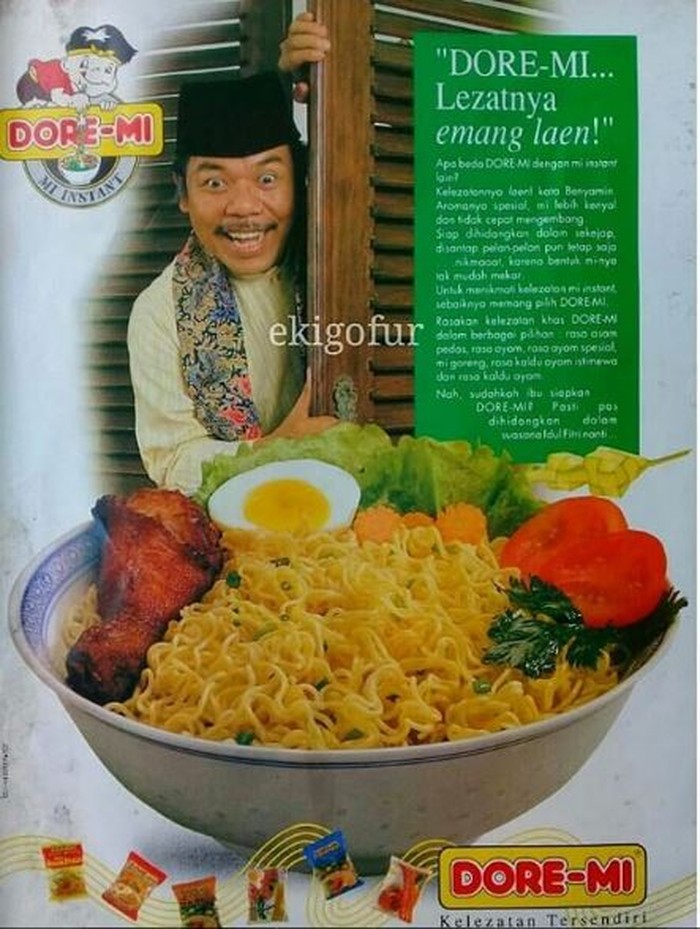 10 Poster Iklan Mie Instan Lawas Ini Berhasil Bikin Nostalgia