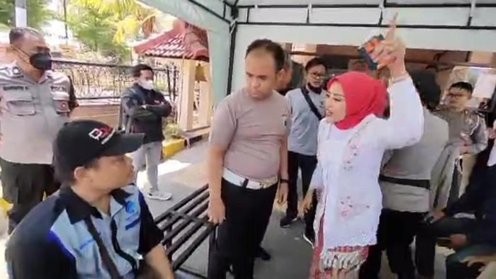 Kasat Lantas Madiun AKP Dwi Jatmiko emosi kepada Jumali