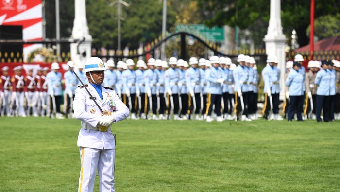 Kolonel Laut (P) Andike Sry Mutia (Foto: Lukas - Biro Pers Sekretariat Presiden)