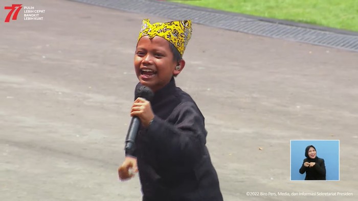 Lagu Dangdut yang Viral Ojo Dibandingke Bergaung di Istana Merdeka